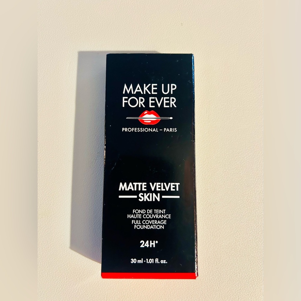 Makeup Forever Matte Velvet Skin Foundation-Brand New, Never Opened, Unused